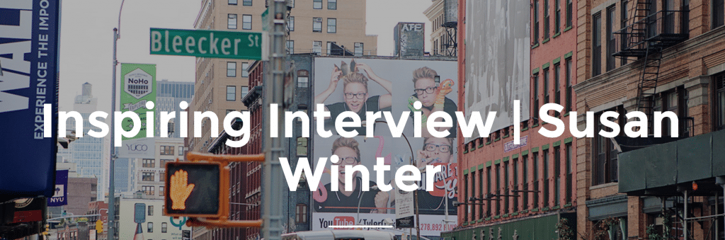 Inspiring Interview | Susan Winter; by Saturday Night's Alright
