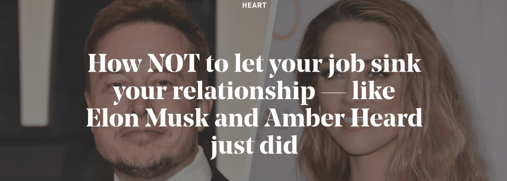 How to NOT let your job sink your relationship